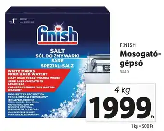 Lidl FINISH Mosogatógépsó ajánlat