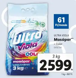 Lidl ULTRA VIOLA Mosópor ajánlat