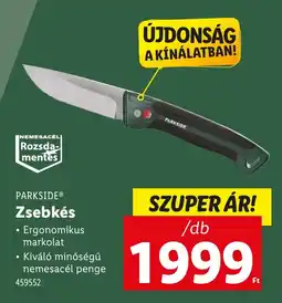 Lidl PARKSIDE Zsebkés ajánlat