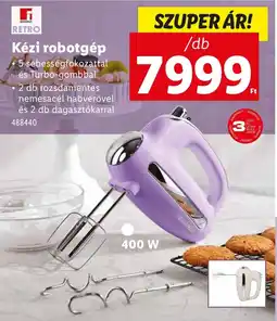 Lidl RETRO Kézi robotgép ajánlat