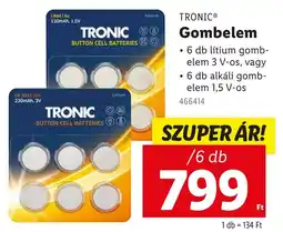 Lidl TRONIC Gombelem ajánlat