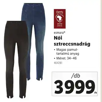 Lidl Esmara Női sztreccsnadrág ajánlat