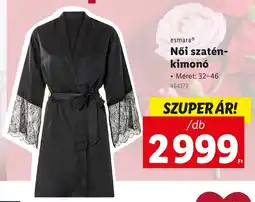 Lidl Esmara Női szatén- kimonó ajánlat