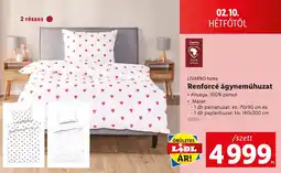 Lidl LIVARNO home Renforcé ágyneműhuzat ajánlat