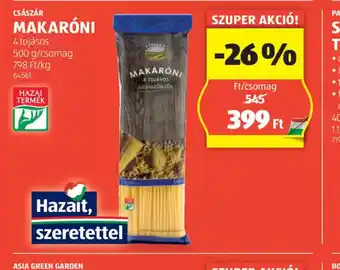 ALDI Családi Makaroni ajánlat