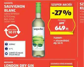 ALDI Sauvignon Blanc ajánlat