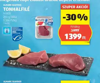 ALDI Tonhalfilé ajánlat