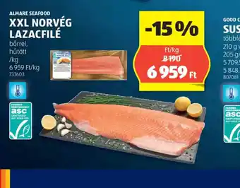 ALDI Almande Seafood XXL Norvég Lazacfilé ajánlat