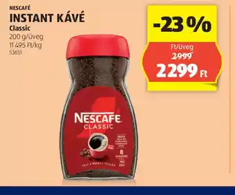 ALDI Nescafé Instant Kávé Classic ajánlat