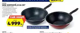 ALDI Crofton Wok Serpenyő, Ø 26 cm ajánlat