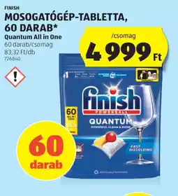 ALDI Finish Mosogatgép-tabletta ajánlat