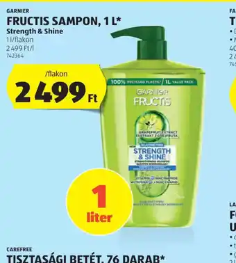 ALDI Garnier Fructis Sampon ajánlat