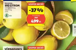 ALDI Bio Natura Bio Citrom ajánlat