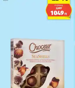 ALDI Choceur Belga Praliné Seashells ajánlat