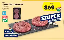 ALDI BBQ Friss Grillburger ajánlat