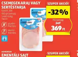 ALDI Csemegekaraj vagy sertés tarja ajánlat