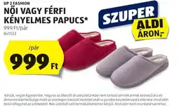 ALDI UP 2 Fashion Női vagy Férfi Kényelmes Papucs ajánlat