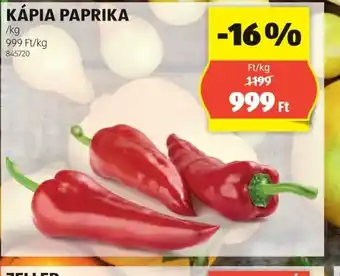 ALDI Kápia Paprika ajánlat