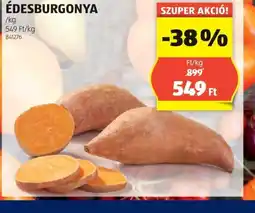 ALDI Édesburgonya ajánlat