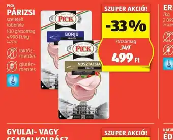 ALDI PICK Párizsi ajánlat