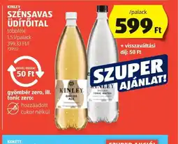 ALDI Kinley Szénsavas Üdítőital ajánlat