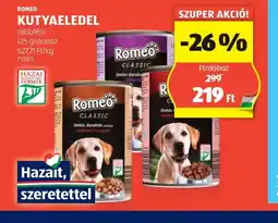 ALDI Romeo Kutyaeledel ajánlat