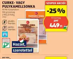 ALDI Csirke- vagy Pulykamellsonka ajánlat