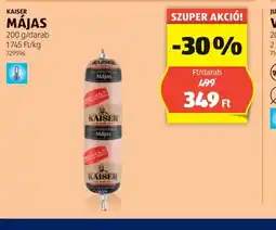 ALDI Kaiser Májas ajánlat