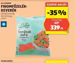 ALDI All Seasons Finomfőzelék-keverék ajánlat