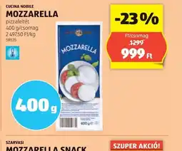 ALDI Cucina Noble Mozzarella ajánlat