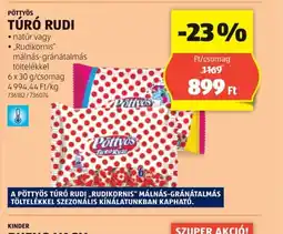 ALDI Pöttyös Túr Rudi ajánlat