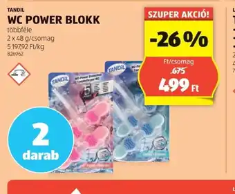 ALDI WC Power Blokk ajánlat