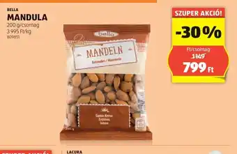 ALDI Bella Mandula ajánlat