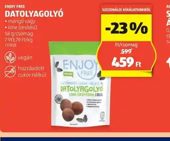 ALDI Enjoy Free Datolyagoly ajánlat