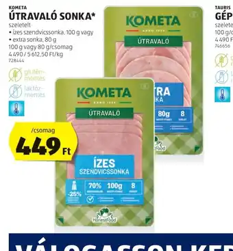 ALDI Kometa Útraval Sonka ajánlat