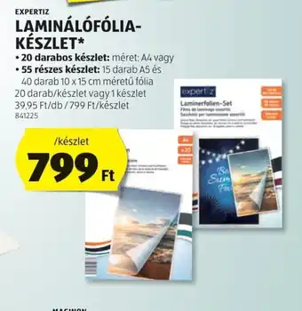 ALDI Expertiz Laminálflia-készlet ajánlat