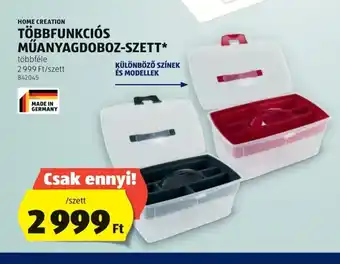 ALDI Home Creation Többfunkcis Müanyagdoboz-szett ajánlat