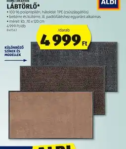 ALDI Home Creation Lábörlő ajánlat