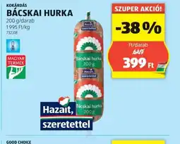 ALDI Bácskai Hurka ajánlat