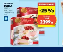 ALDI Finest Bakery Torta ajánlat