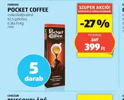 ALDI Ferrero Pocket Coffee ajánlat