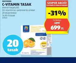 ALDI Multiform C-vitamin tasak ajánlat