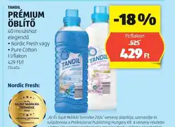 ALDI Tandil Prémium Öblítő ajánlat