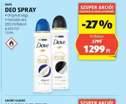 ALDI Dove Deo Spray ajánlat