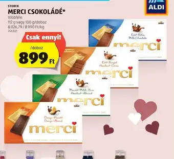 ALDI Merci Csokoládé ajánlat