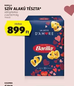 ALDI Barilla Szív alakú tészta ajánlat