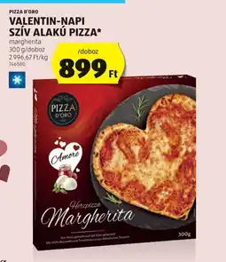 ALDI Pizza D'oro Valentin-napi Szív alakú Pizza ajánlat