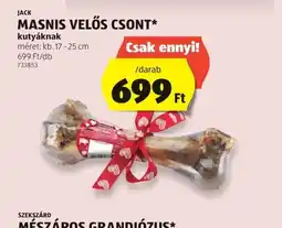 ALDI Masnis Velős Csont ajánlat