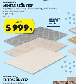 ALDI Home Creation Mintás Szőnyeg ajánlat