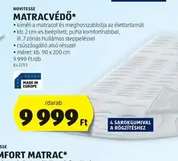 ALDI Matracvédő ajánlat